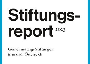 [Translate to English:] Stiftungsreport Cover