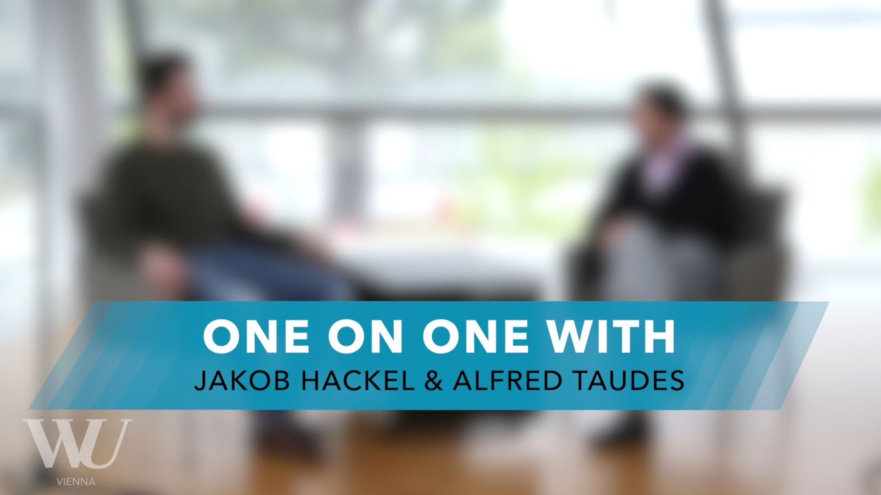 Video One on One with Jakob Hackel & Alfred Taudes