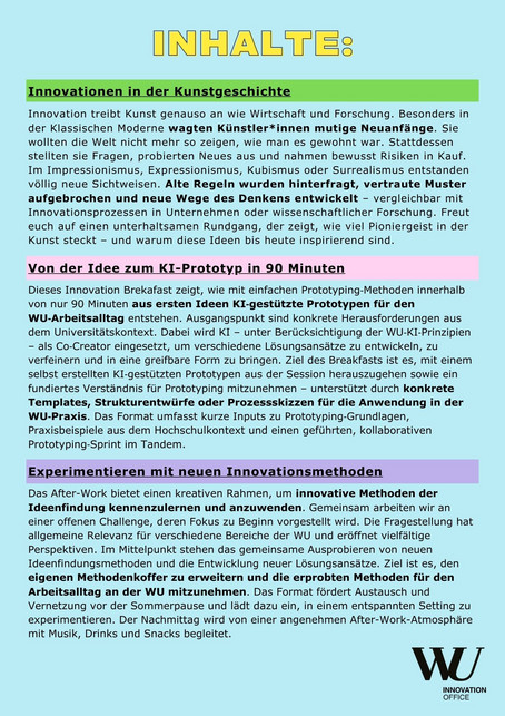 Beschreibung der Community Termine Frühjahr 2026