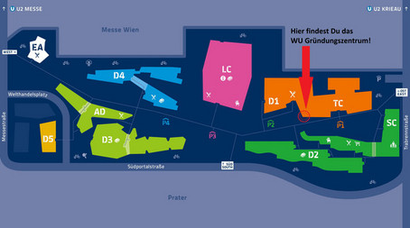 Entrepreneurship Center location map