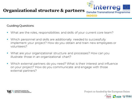 [Translate to English:] Organizational structure and partners