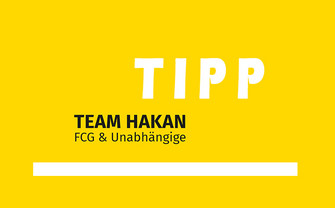 Tipp TEAM HAKAN FCG & Unabhängige