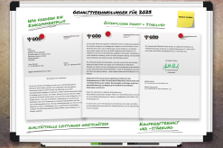 Plakat Aufnahme Gehaltsverhandlung 2023