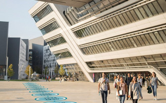 Exhibition Path am Campus WU