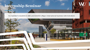 Internship Seminar Presentation Slides