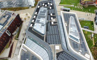 PV Anlage auf dem Campus WU