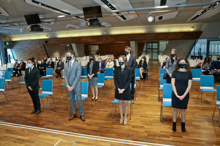 MSc Marketing Graduation Ceremony - first group