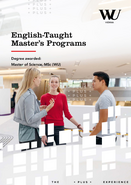 English-taught master´s programs