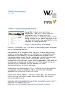 TYPO3 Newsletter Mai 2021