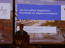 Symposium Bindungswirkungen zwischen Verfahren, November 2022