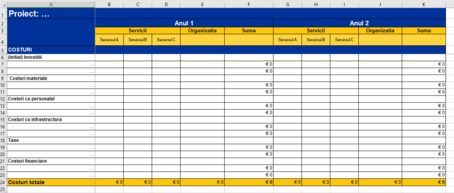 Costs Excel File RO