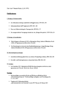 Publikationen & Vorträge