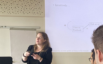 Ayelet Israeli in class