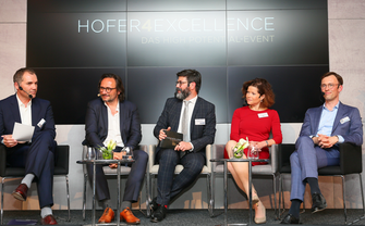 Mag. Horst Leitner, Peter Brandl, Mag. Michael Köttritsch, Dr. Christina Holweg, and Wolfgang Fritsch