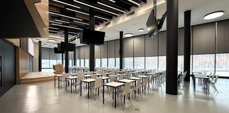 Hörsaal 250 mit Prüfungsbestuhlung