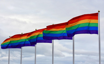 PRIDE-Flagen