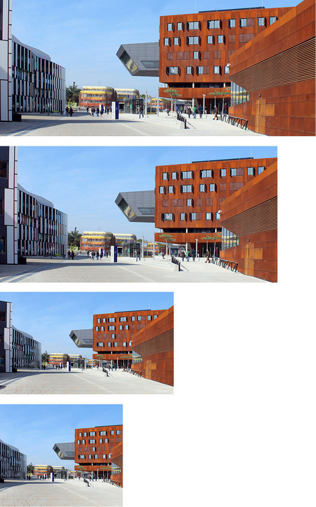 Beispiele für Header von Landingpages auf der WU-Website