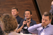 Question from audience during panel 8