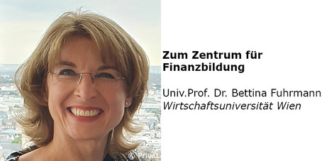 Worte zum Zentrum für Finanzbildung von Bettina Fuhrmann