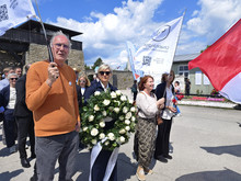 Mauthausen Befreiungsfeier 2025 Gruppenbild