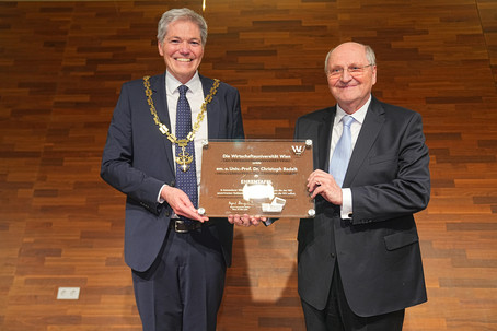 Rektor Sausgruber, Christoph Badelt