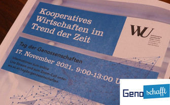 Programm Tag der Genossenschaften mit RiCC-Logo