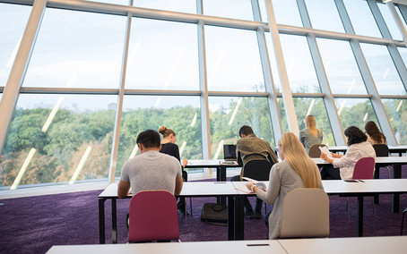 Campus WU individual study area