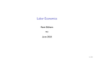 Arbeitsmarkt- und Organisationsökonomik