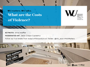 What are the Costs of Violence? | Dec 18, 2018
