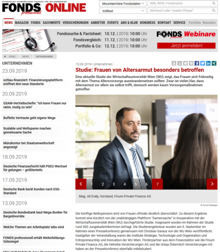 Screenshot (Fonds professionell, 10. September 2019)