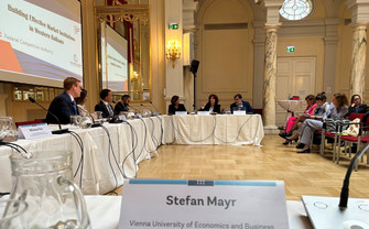 Other participants during a panel