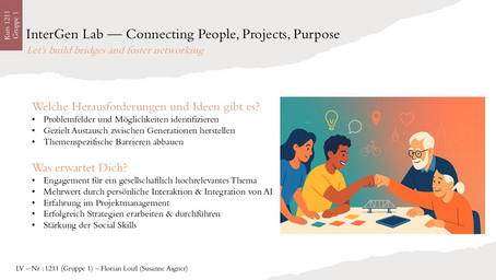 InterGen Lab — Connecting People, Projects, Purpose