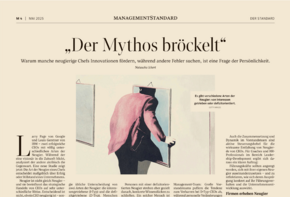 Standard-Artikel "Der Mythos bröckelt" vom Mai 2025