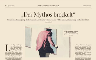 Standard-Artikel "Der Mythos bröckelt" vom Mai 2025