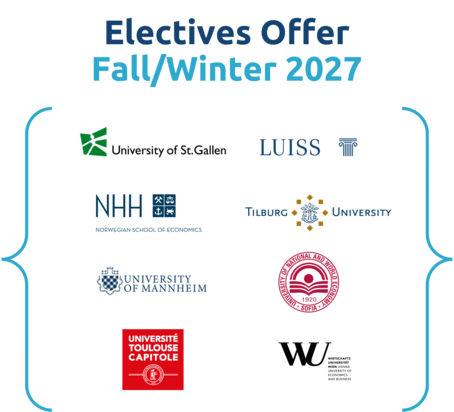 Partners offering Electives in Fall