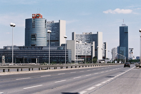 [Translate to English:] Foto des Vienna International Centre