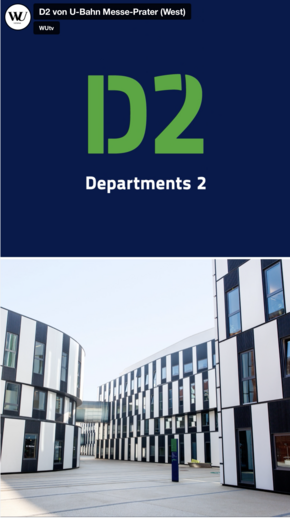 Wayfinding D2 aus Westen
