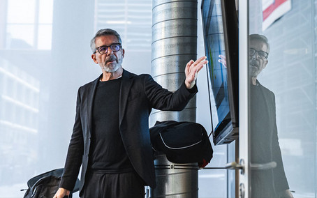 Gerhard Geissler mit FLUENT in Brüssel, Belgien