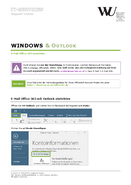 Windows & MS Outlook