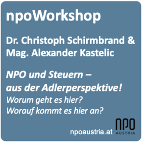 Image WS NPO und Steuern