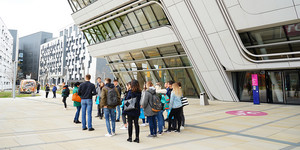 Führung auf dem Campus WU