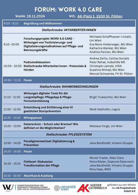 Detailprogramm