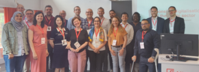 group photo of the attending researchers 