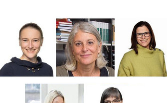 5 Departmentvorständinnen