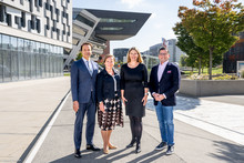 REWE und CoE-Vertreter*innen