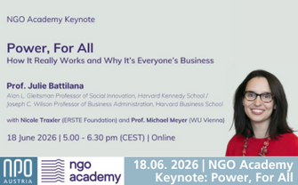 NGO-Akademie Keynote 2026