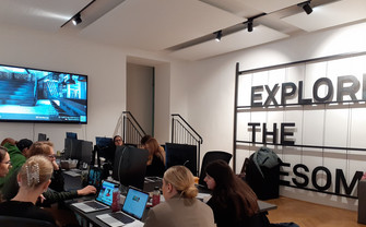 students at Loop's Viennese headquarter