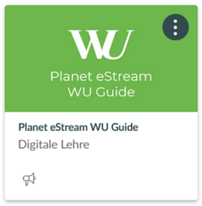 Planet eStream WU Guide