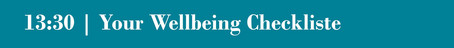 Session 1 - Wellbeing Checklist
