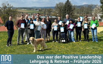 Der Positive Leadership Lehrgang und Retreat 2026
